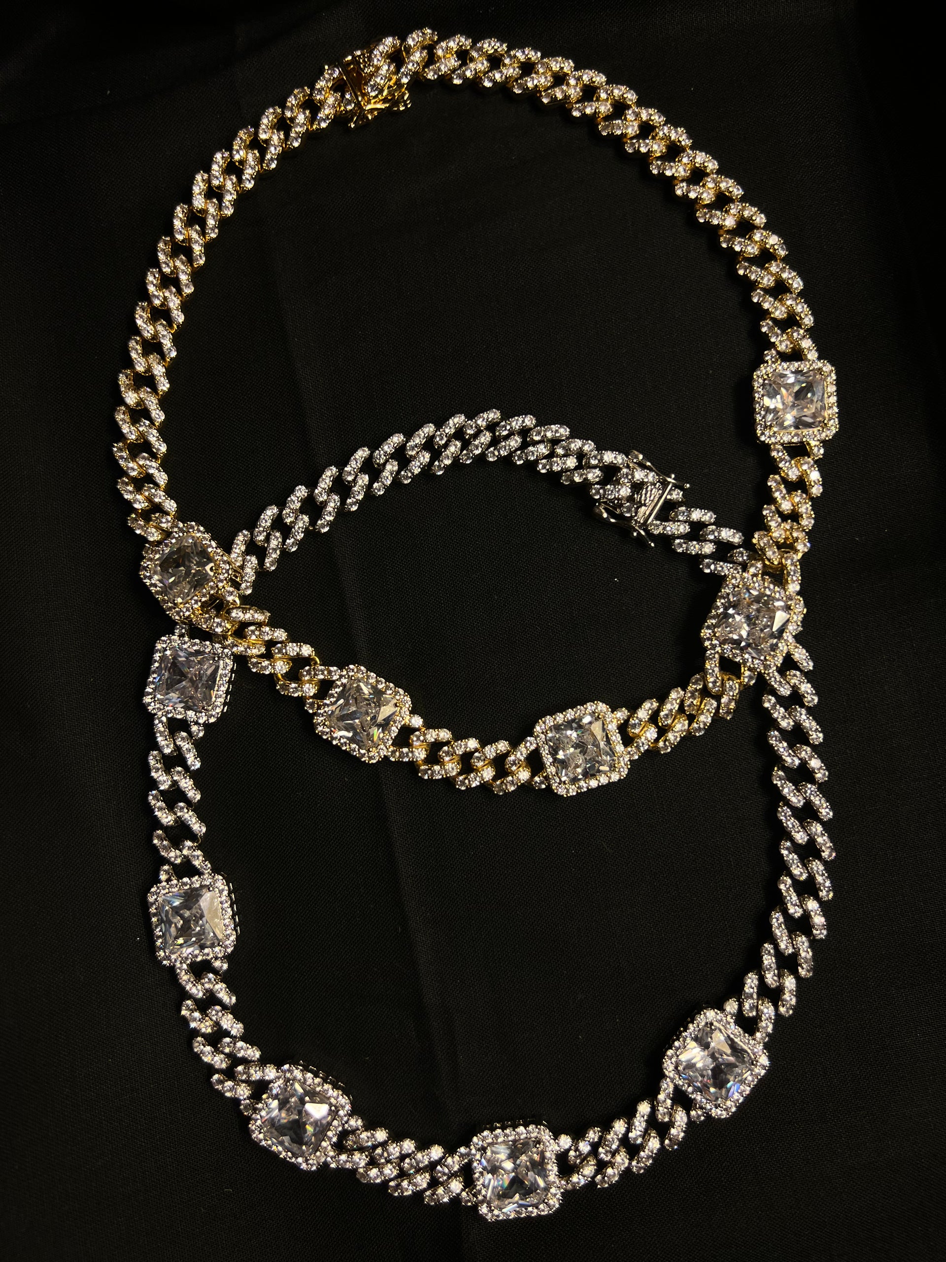 Squared Cuban Link Chain